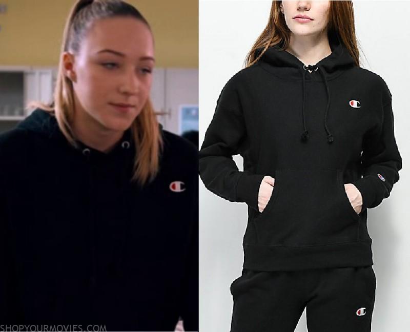 outfits with champion hoodie