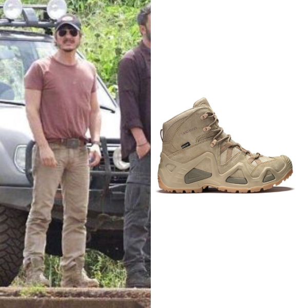 Triple Frontier: Catfish’s Brown Lace Up Boots – Shopyourmovies