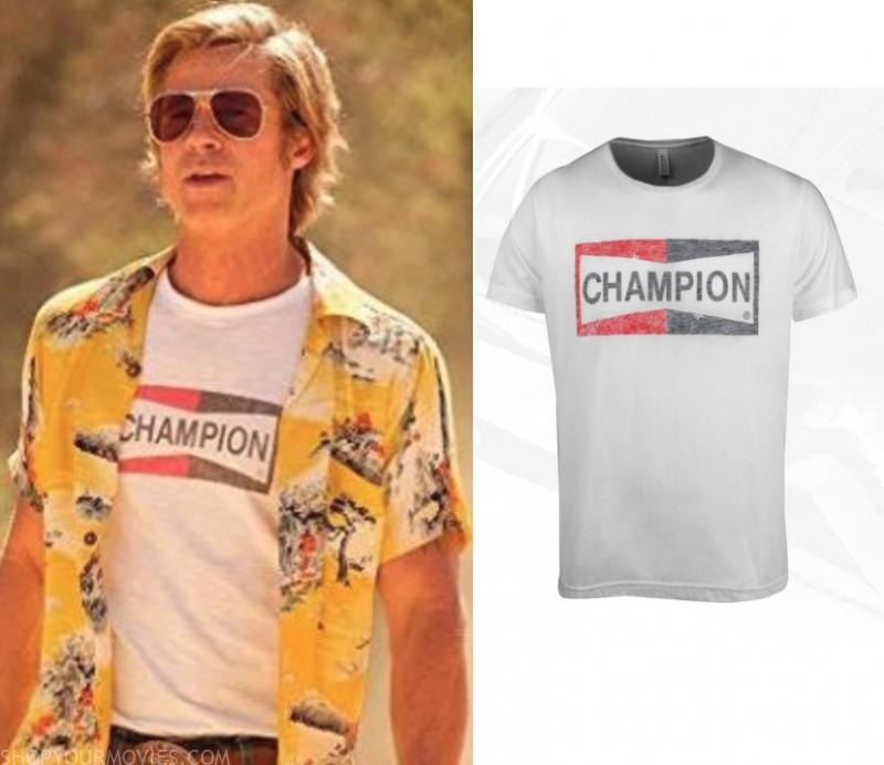 Once Upon a Time in Hollywood: Cliff's Champion Tee - Fashion, Style ...