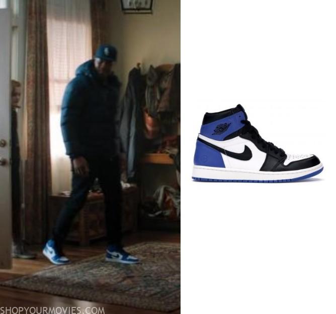 Jumanji – Level: Fridge's Black/Blue Sneakers – Shopyourmovies