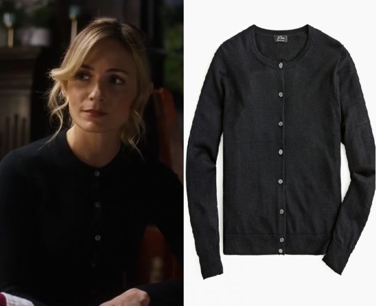 Love is a Piece of Cake: Jessie’s Black Cardigan