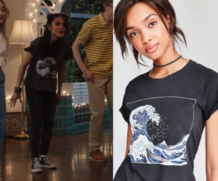Work It: Raven’s Wave Print T Shirt