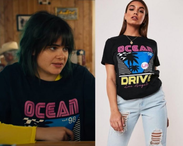 Unpregnant: Bailey’s Black “Ocean Drive” Graphic Tee