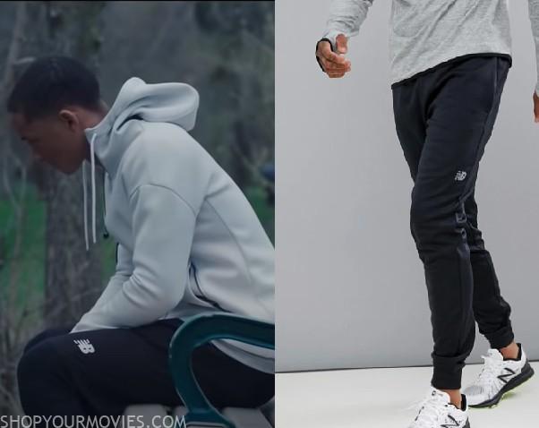 Life in a Year: Black New Balance Track Pants