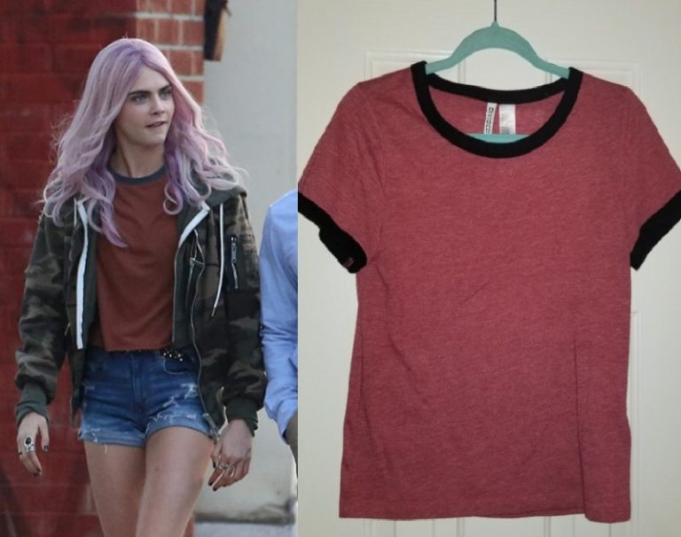 Life in a Year: Isabelle’s Maroon Ringer Tee
