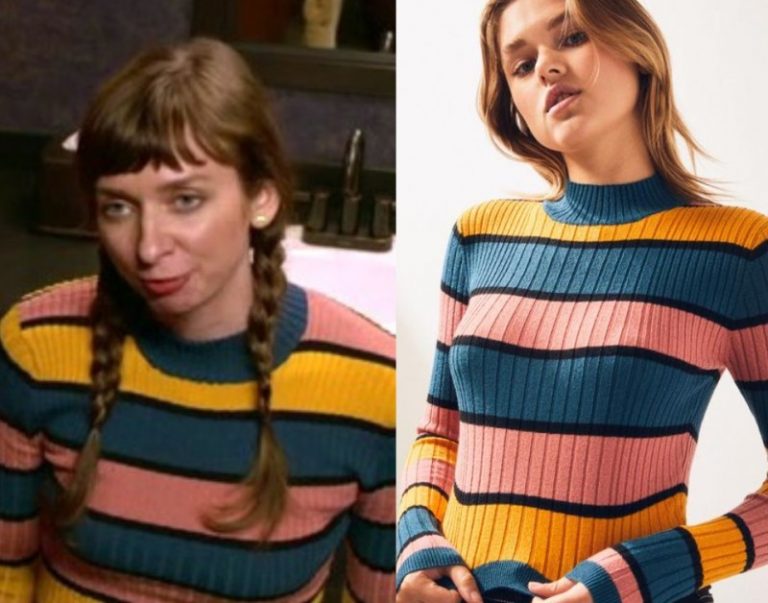 The Wrong Missy: Missy’s Striped Ribbed Sweater