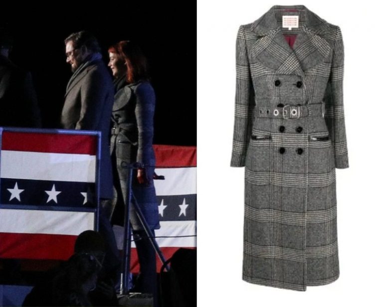 Don’t Look Up: Kate’s Plaid Coat