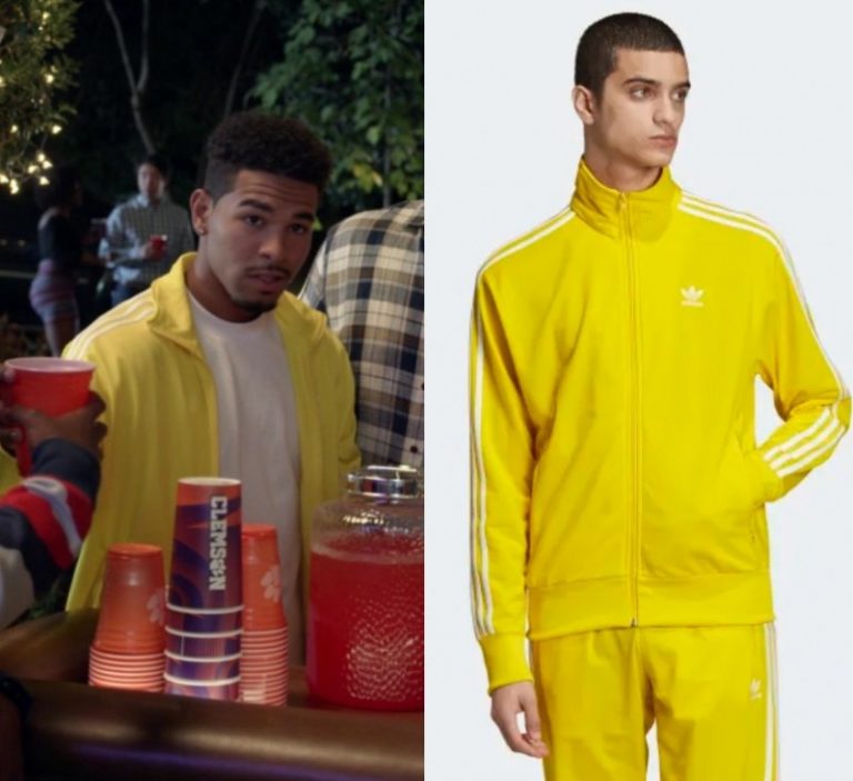 Safety: Isaac’s Yellow Adidas Jacket