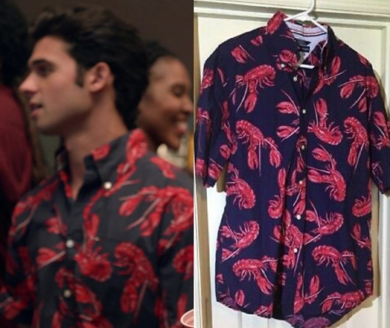 Safety: Lobster Print Shirt