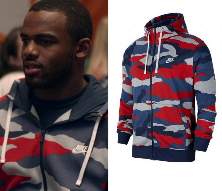 Safety: Ray’s Red & Blue Camo Hoodie