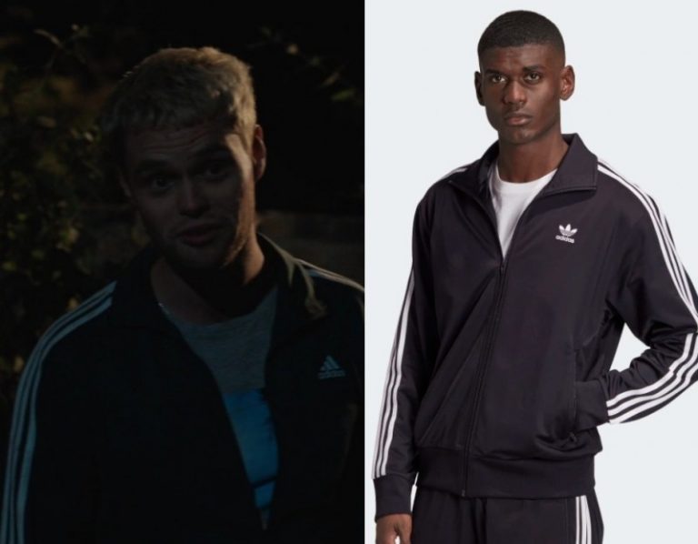 Locked Down: Noah’s Black Adidas Track Jacket