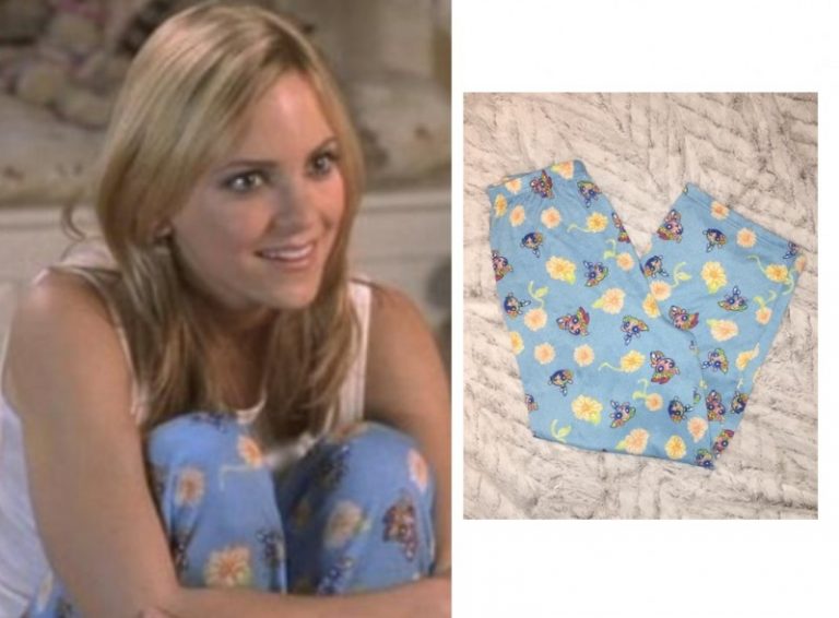 The Hot Chick: April’s Blue Powerpuff Girls Pajama Pants