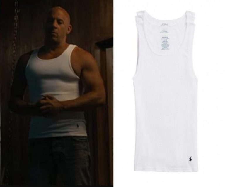 Fast and Furious 9: White Ralph Lauren Tank