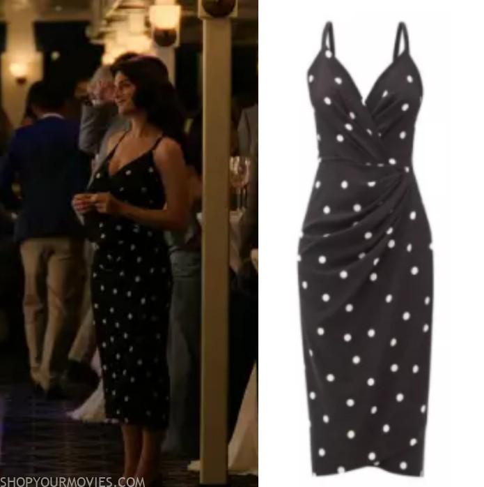 I Want You Back: Emma’s Black & White Polka Dot Dress