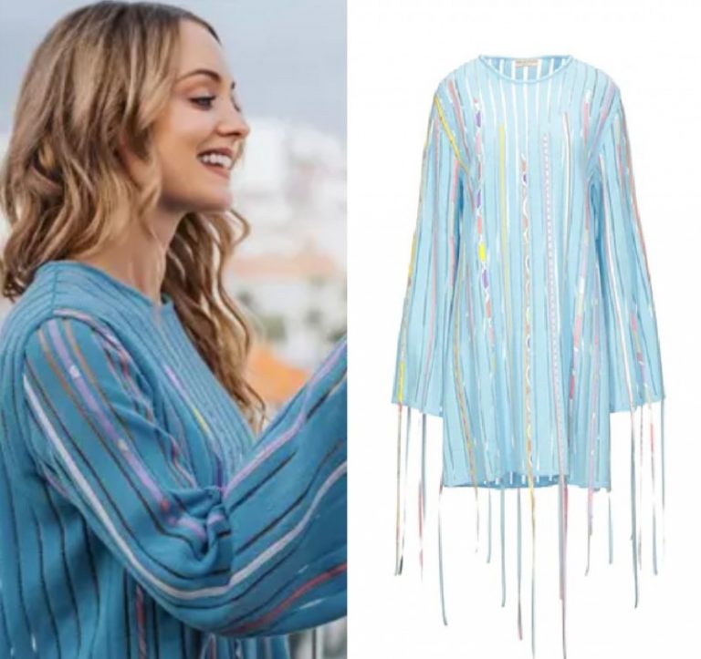 The Weekend Away: Kate’s Blue Striped Dress