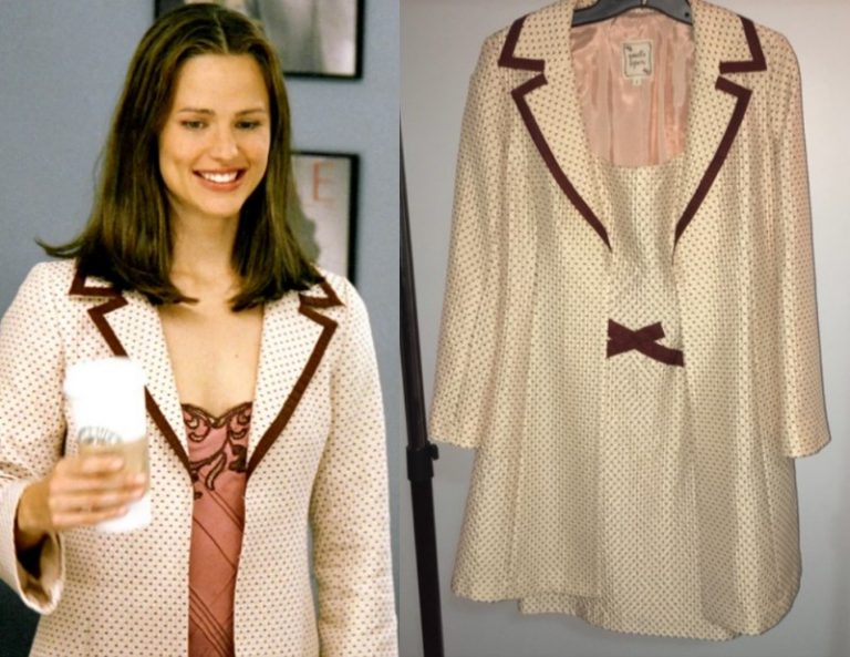 13 Going on 30: Jenna’s Polka Dot Coat