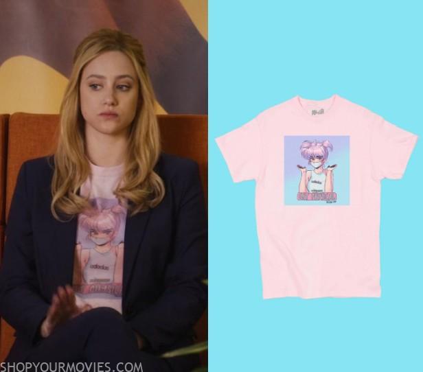 Look Both Ways: Natalie’s Pink Mizucat Print Graphic Tee