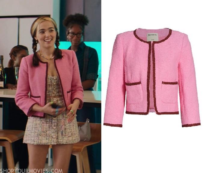 Not Okay: Danni’s Pink Tweed Jacket