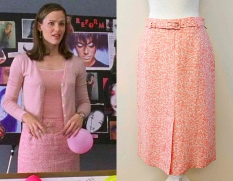 13 Going on 30: Jenna’s Pink Skirt
