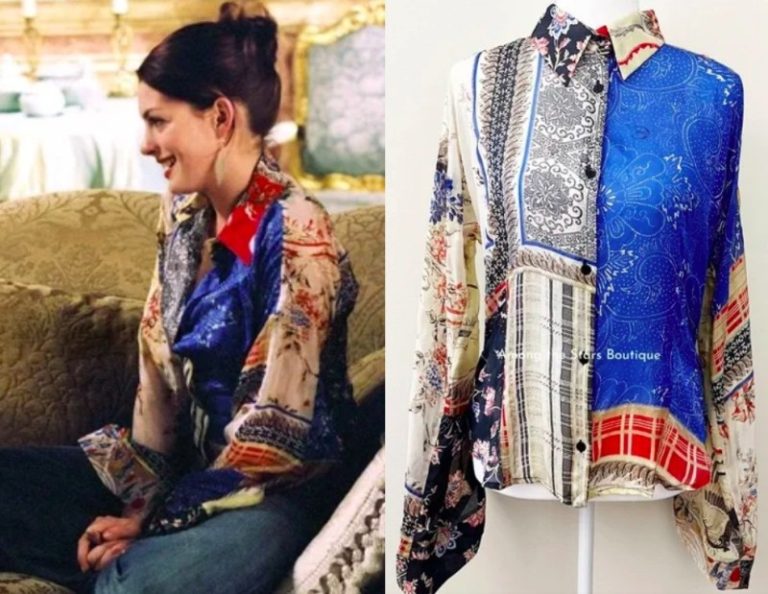 The Princess Diaries 2: Mia’s Patchwork Print Shirt