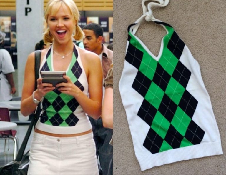 John Tucker Must Die: Carrie’s Argyle Halter Top