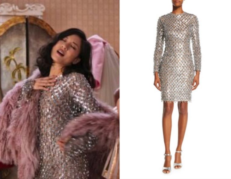 Crazy Rich Asians: Rachel’s Silver Fringe Dress
