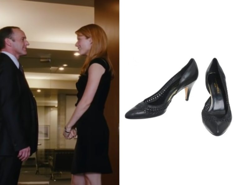Iron Man: Pepper’s Black Woven Heels