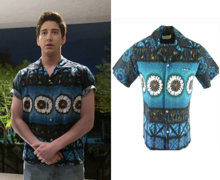 Prom Pact: Blue Tie Dye Short Sleeve T Shirt