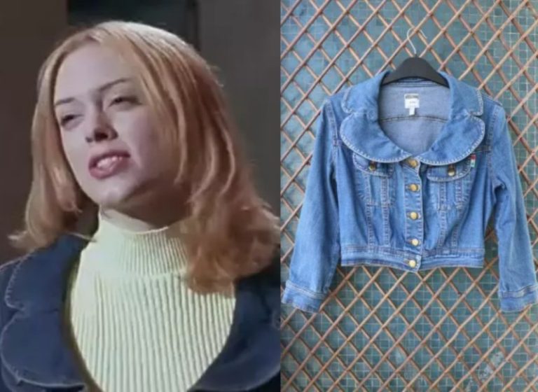 Scream: Tatum’s Curved Collar Denim Jacket