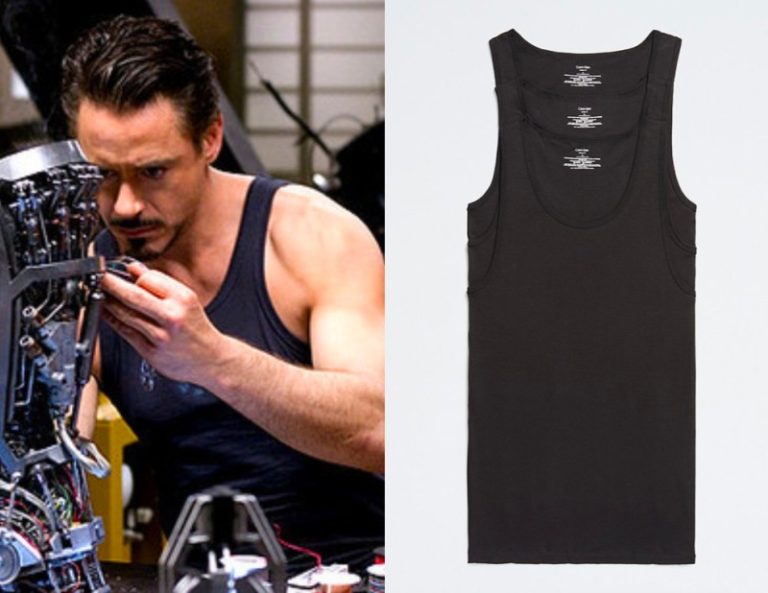 Iron Man: Tony’s Black Tank Top