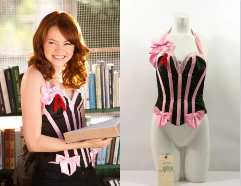 Easy A: Olive’s Pink and Black Corset