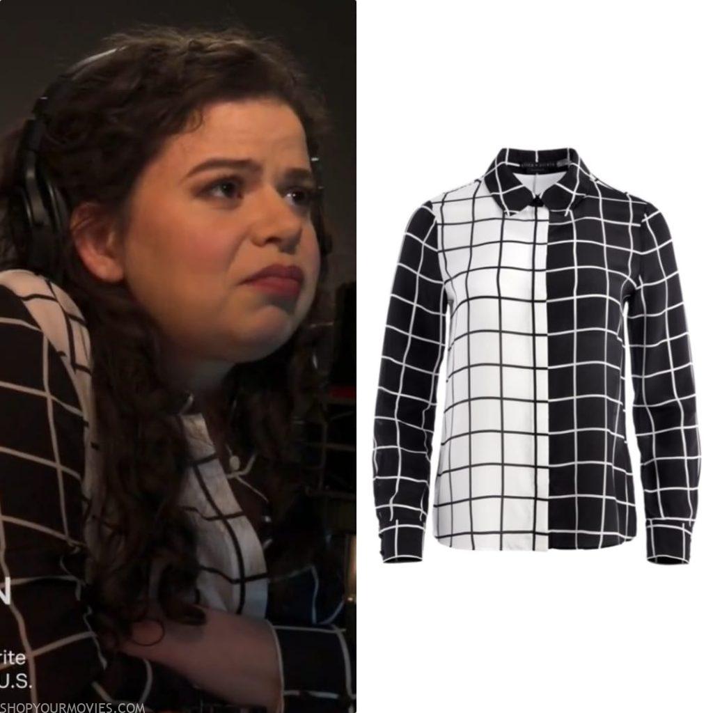 Zoey 102: Stacey’s Black and White Shirt