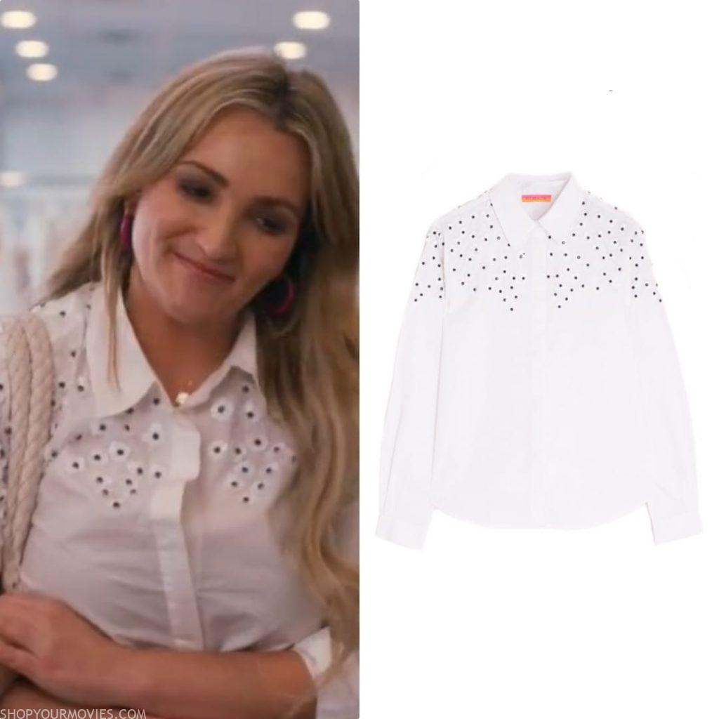 Zoey 102: Zoey’s Embroidered White Shirt