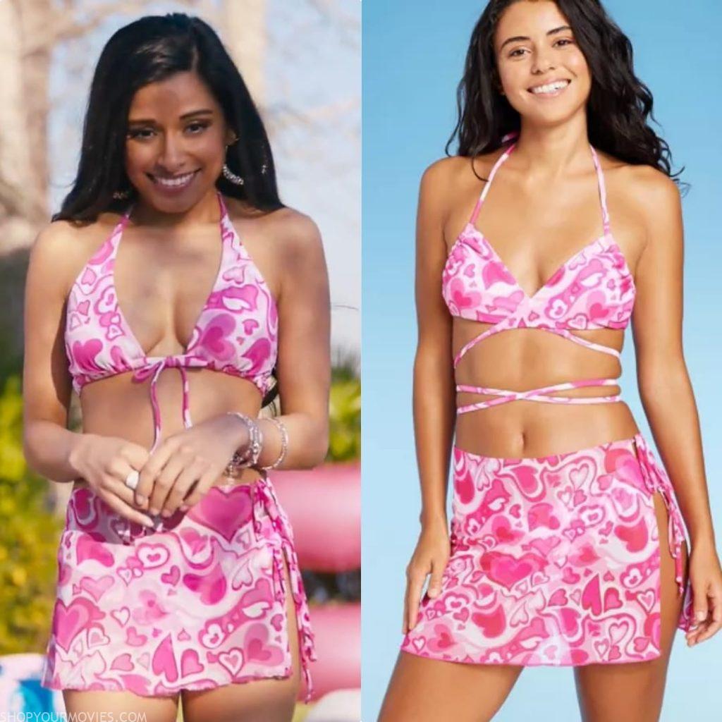 Zoey 102: Jordyn J’s Heart Print Cover-Up Skirt
