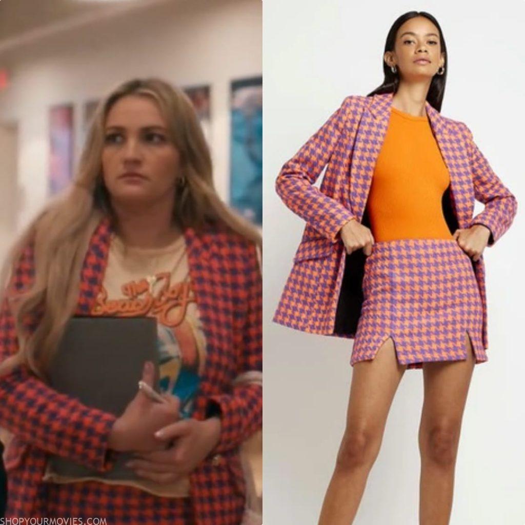 Zoey 102: Zoey’s Orange Houndstooth Blazer