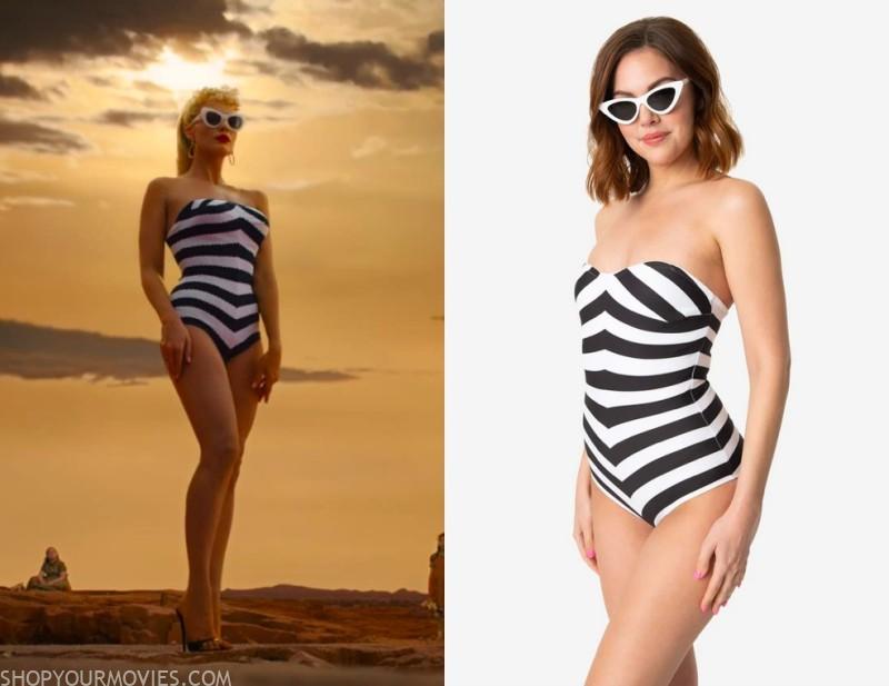 Barbie: Barbie’s Black and White Striped Swimsuit