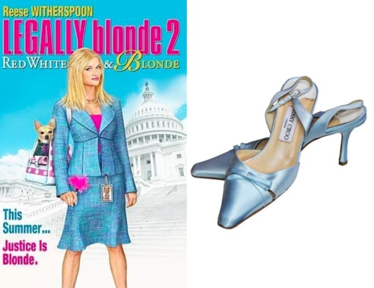 Legally Blonde 2: Elle’s Blue Satin Heels