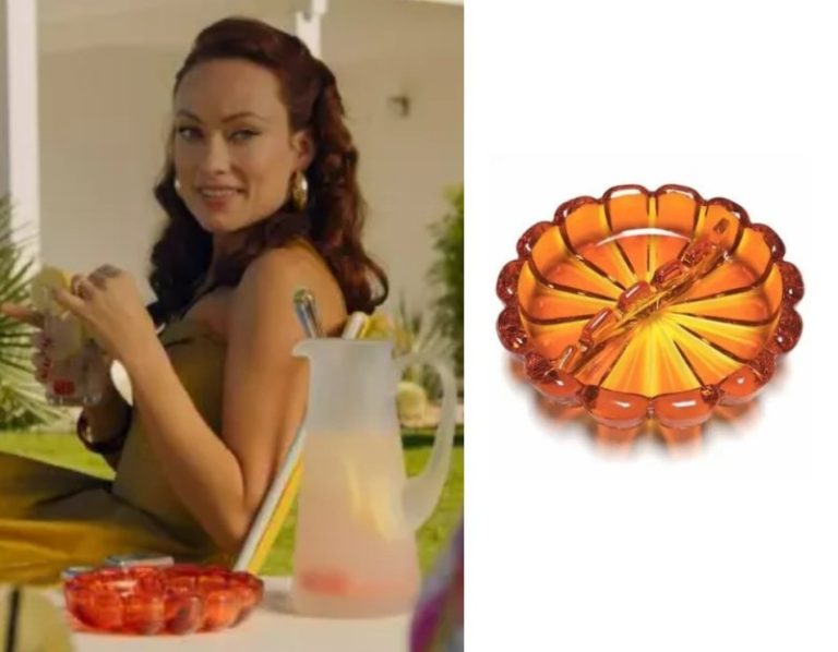 Dont Worry Darling: Bunny’s Orange Glass Ash Tray