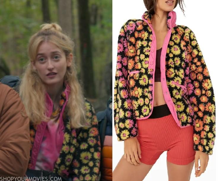 Happiness for Beginners: Kaylee’s Floral Fleece Jacket