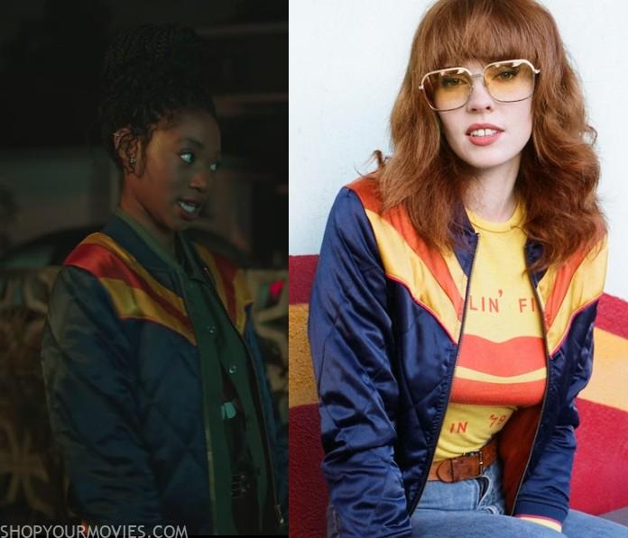 Totally Killer: Amelia’s Navy Quilted Sun Detail Jacket