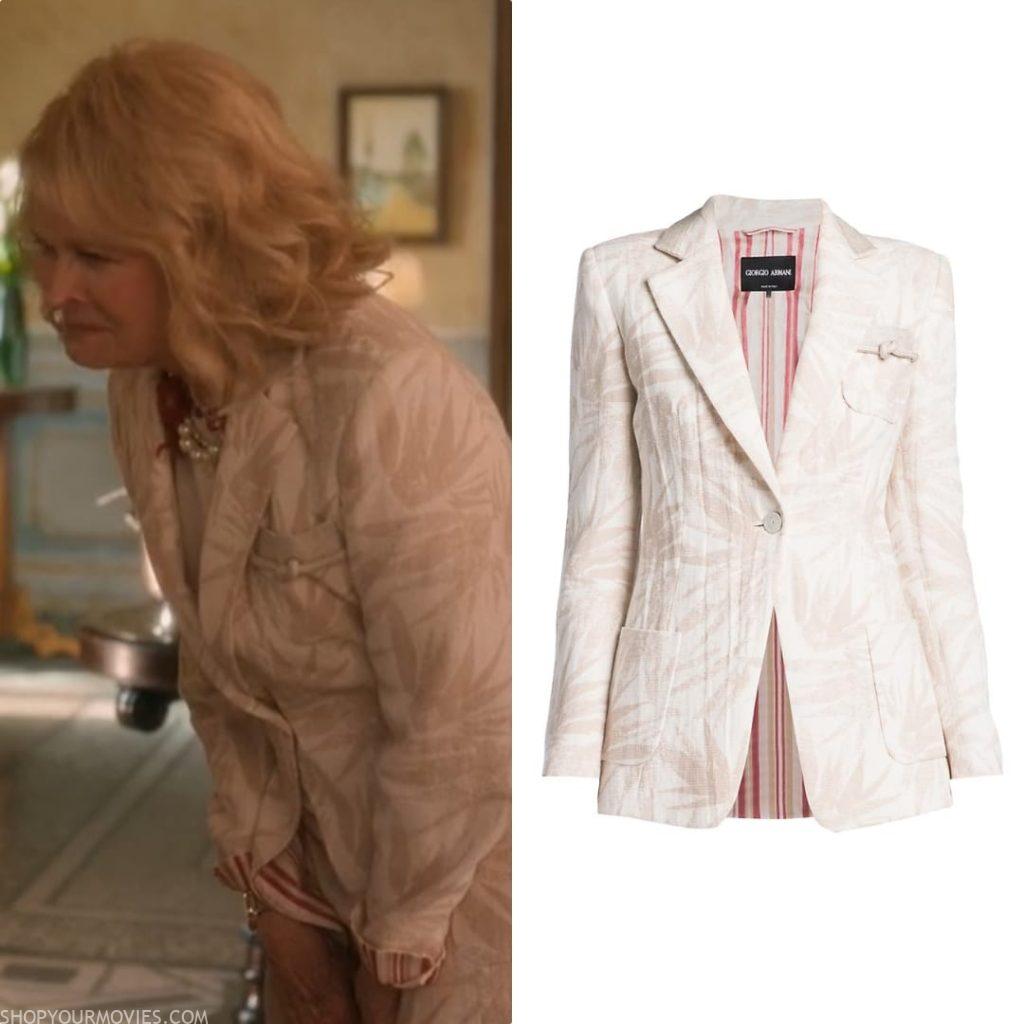 Book Club The Next Chapter: Sharon’s Palm-Print Blazer