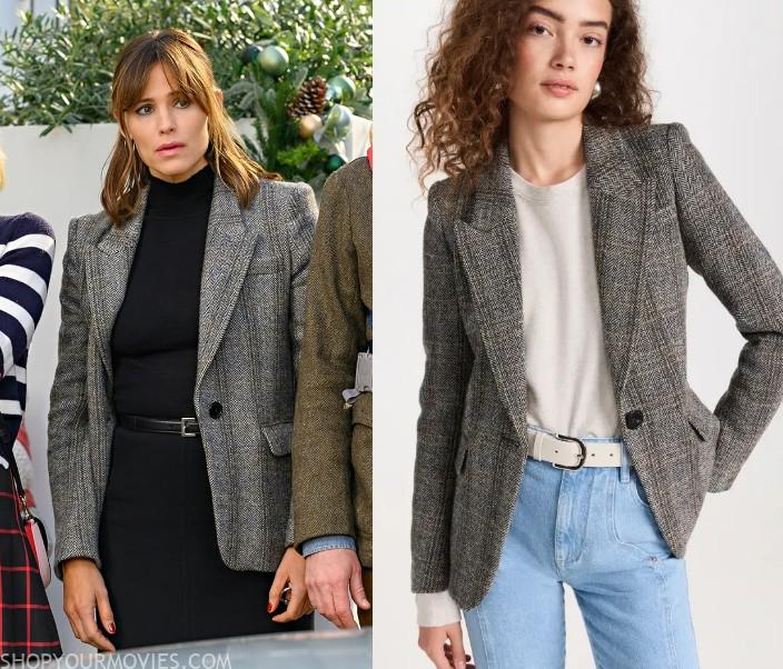 Family Switch: Jess’ Grey Plaid Jacket