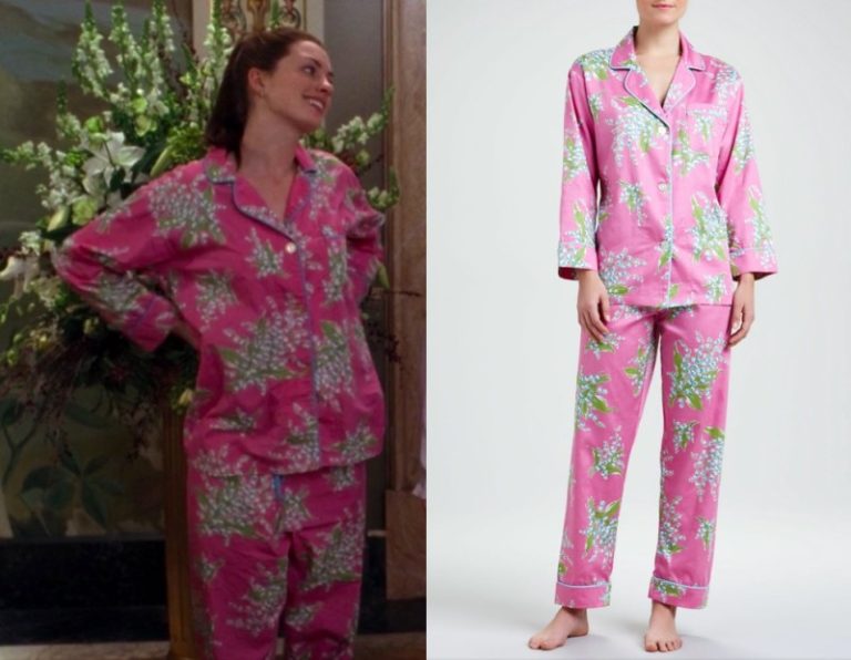 The Princess Diaries 2: Mia’s Pink Floral Print Pajamas