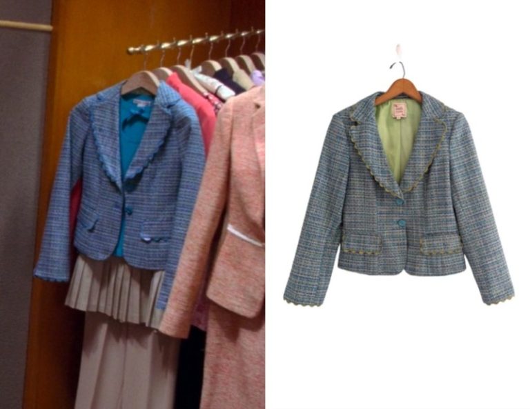 The Princess Diaries 2: Mia’s Blue Tweed Jacket