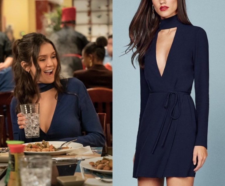 The Out-Laws: Parker’s Wrap Mini Dress