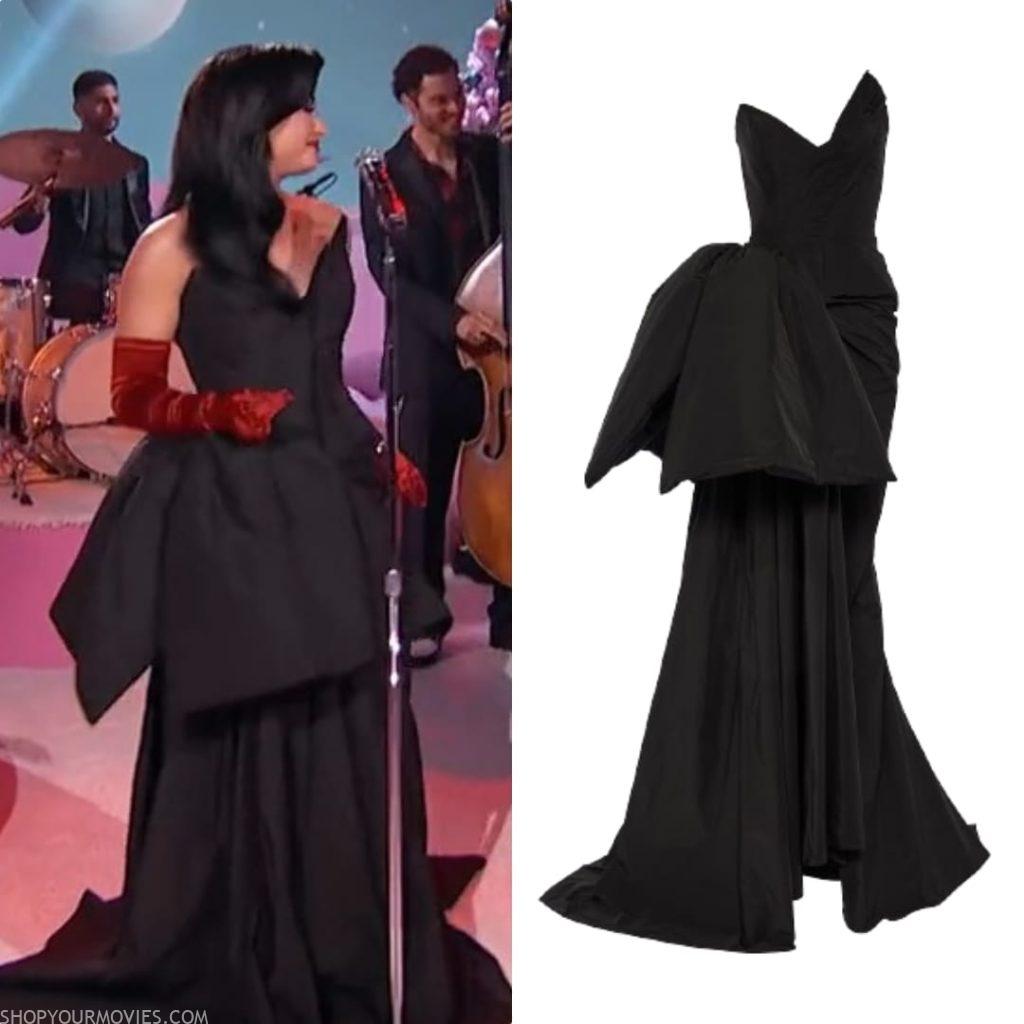A Very Demi Holiday Special: Demi’s Bow Detail Bustier Gown