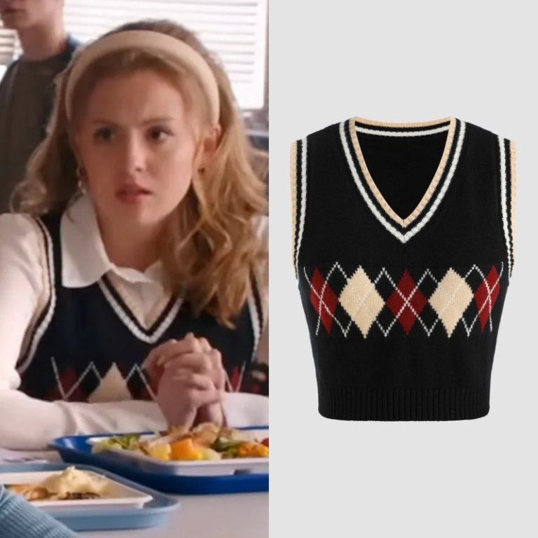 Mean Girls: Gretchen’s Argyle Sweater Vest