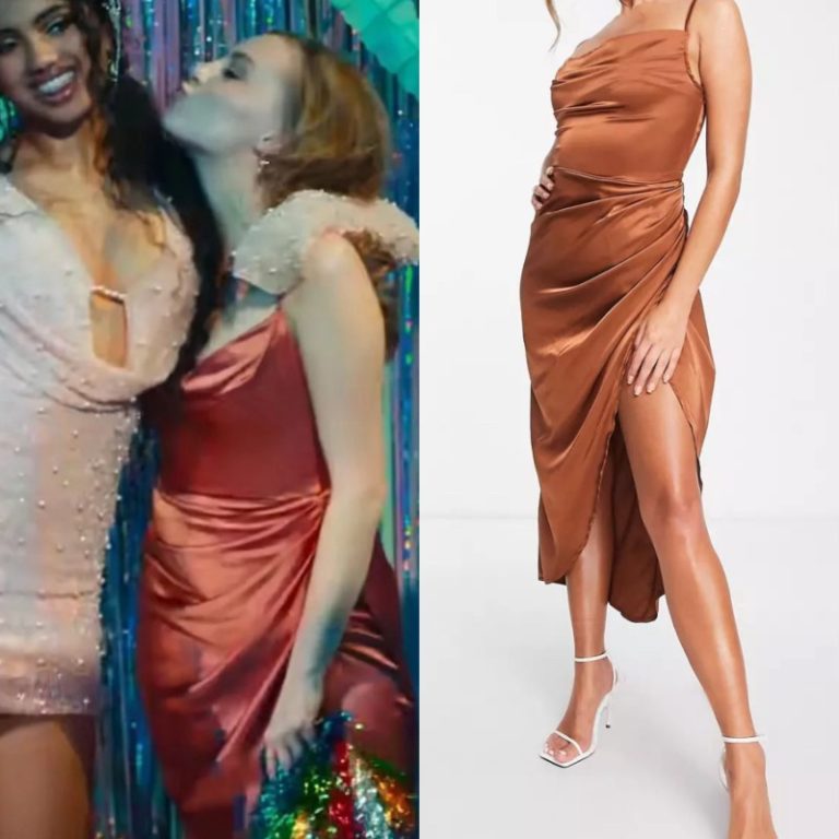 Mean Girls: Gretchen’s Satin Midi Dress