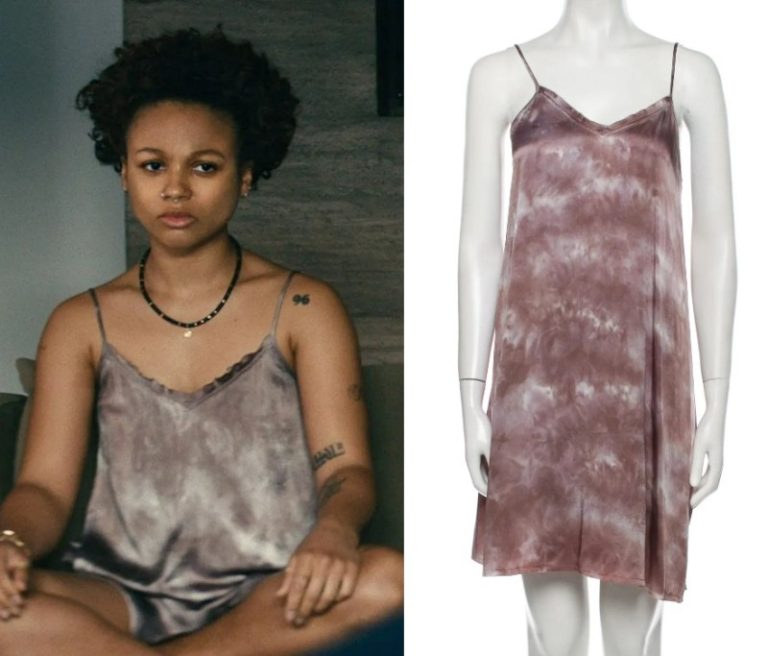 Leave the World Behind: Ruth’s Tie Dye Silk Slip Dress