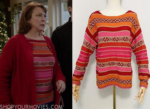 The Christmas Secret: Gloria’s Multicolor Sweater